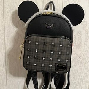 Loungefly convertible Kingdom Hearts bag